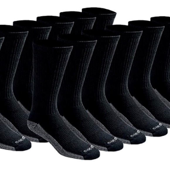 Men's Dri-tech Moisture Control Crew Socks Multipack - Dickies - Picture 1 of 5